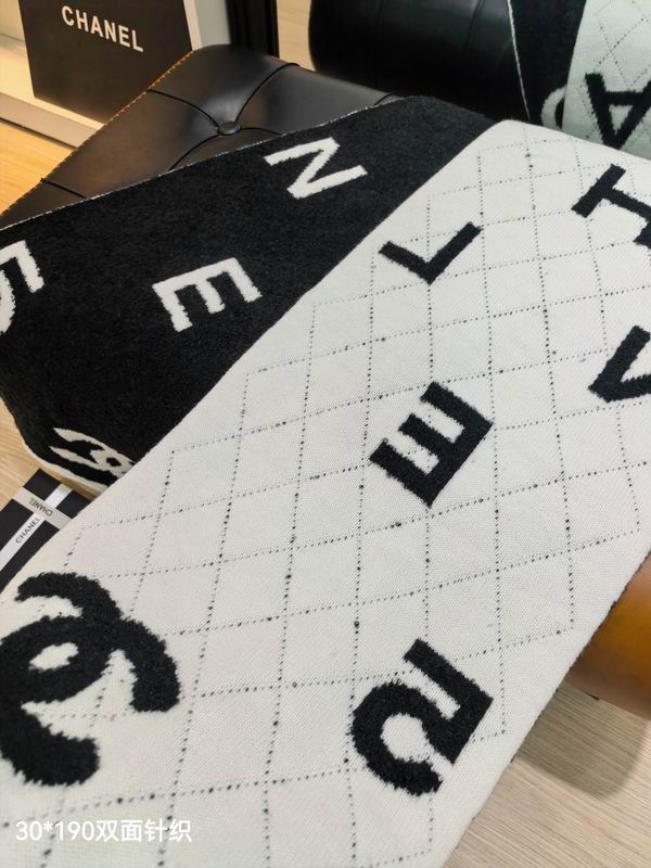 Chanel Scarf 30X190cm E11 (10)