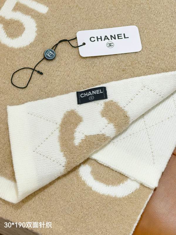 Chanel Scarf 30X190cm E11 (2)