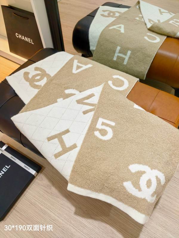 Chanel Scarf 30X190cm E11 (3)