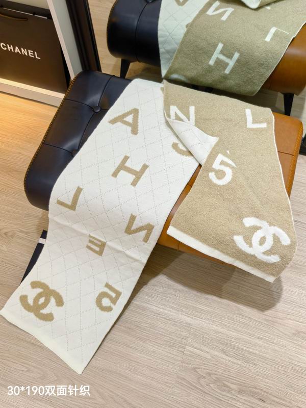 Chanel Scarf 30X190cm E11 (5)