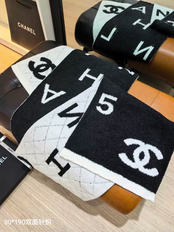Chanel Scarf 30X190cm E11 (9)
