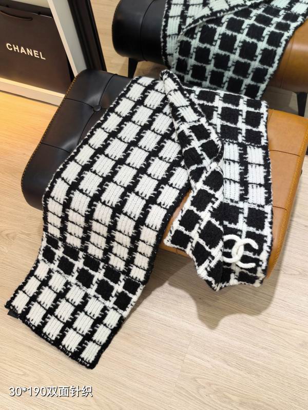 Chanel Scarf 30X190cm E12 (11)