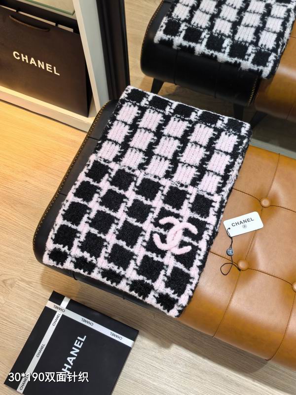 Chanel Scarf 30X190cm E12 (6)