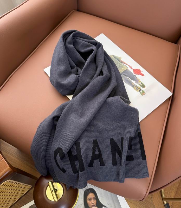 Chanel Scarf 40X170cm E44 (10)