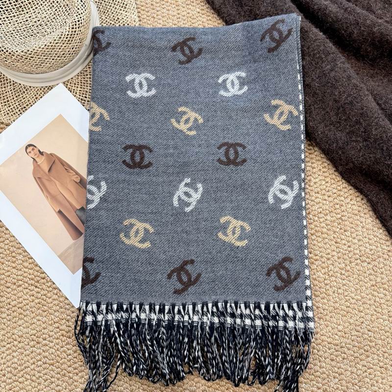 Chanel Scarf 65X180cm E02 (12)