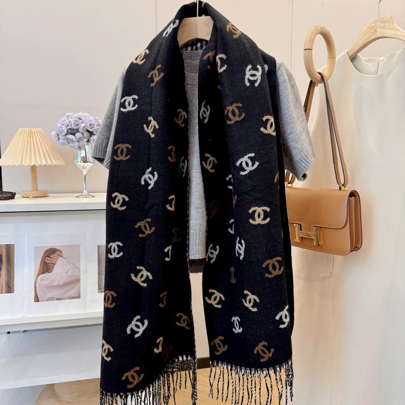 Chanel Scarf 65X180cm E02 (8)