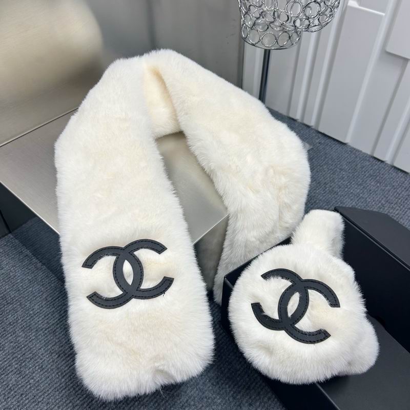 Chanel Scarf earmuff dx (180)