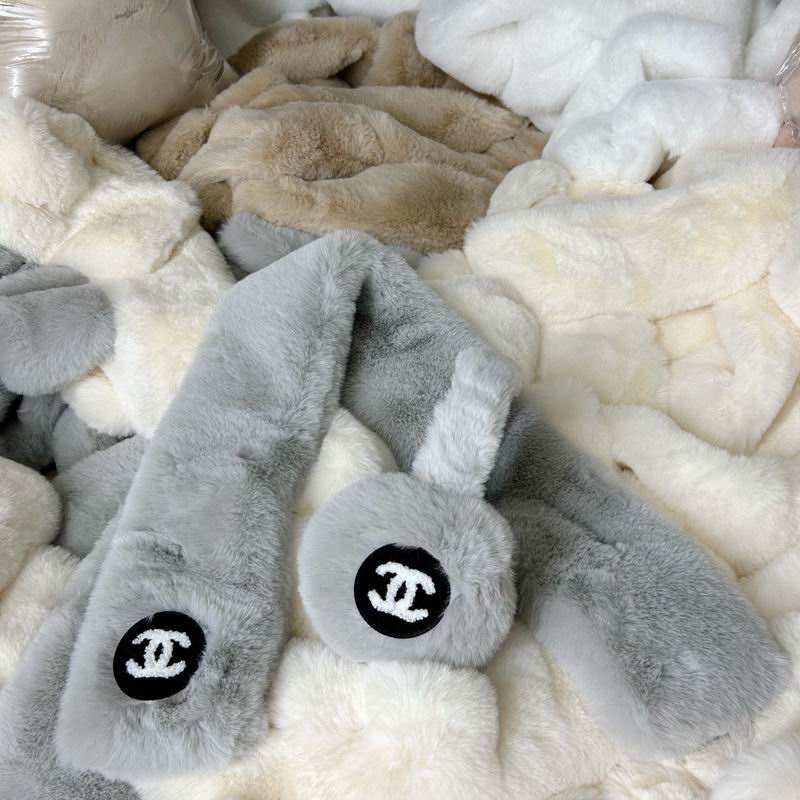 Chanel Scarf earmuff dx (188)