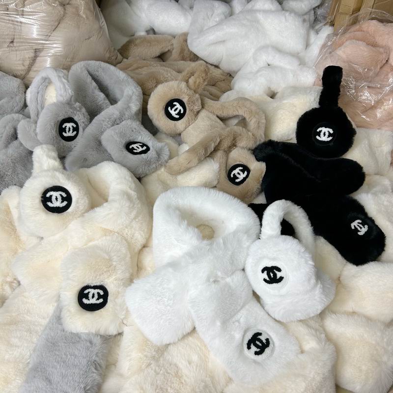 Chanel Scarf earmuff dx (191)