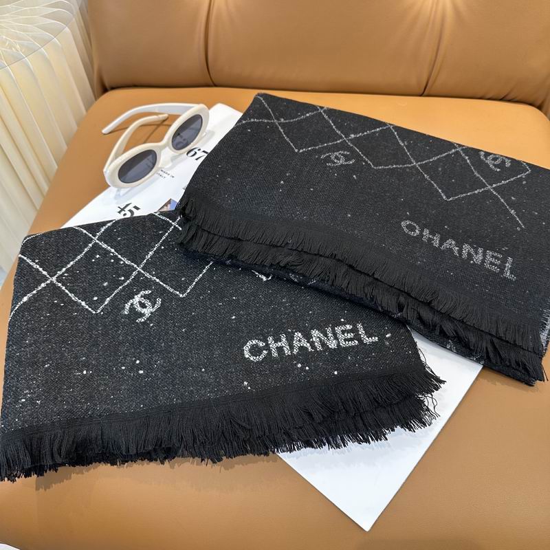 Chanel scarf 190X68cm dx (10)