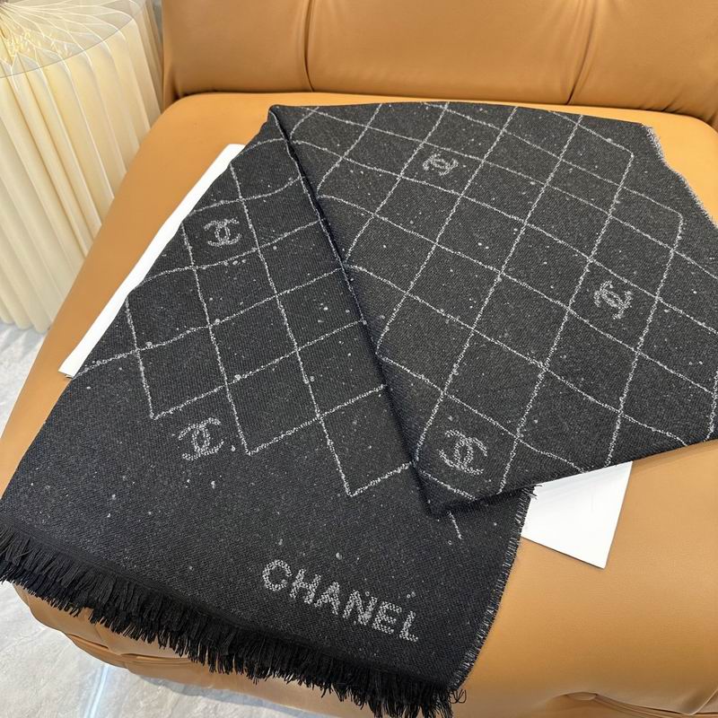 Chanel scarf 190X68cm dx (12)