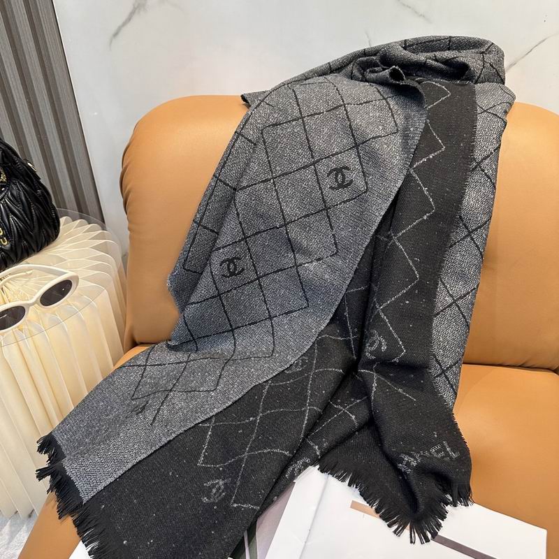 Chanel scarf 190X68cm dx (13)