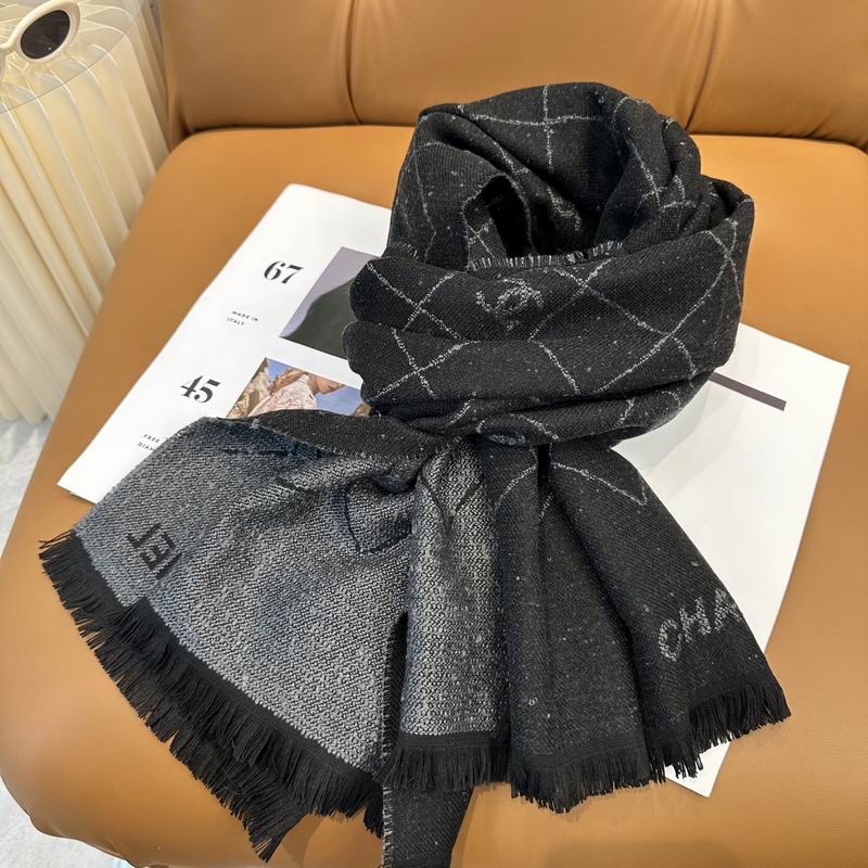 Chanel scarf 190X68cm dx (14)
