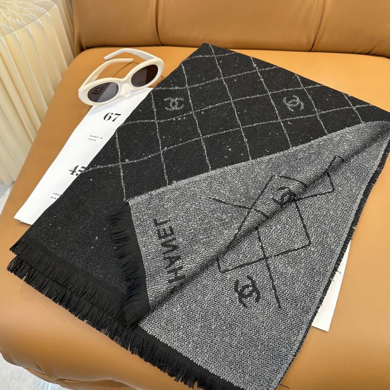 Chanel scarf 190X68cm dx (16)