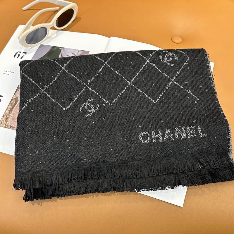 Chanel scarf 190X68cm dx (18)