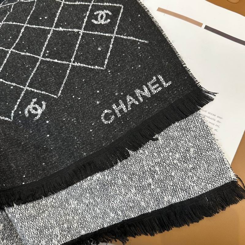Chanel scarf 190X68cm dx (6)