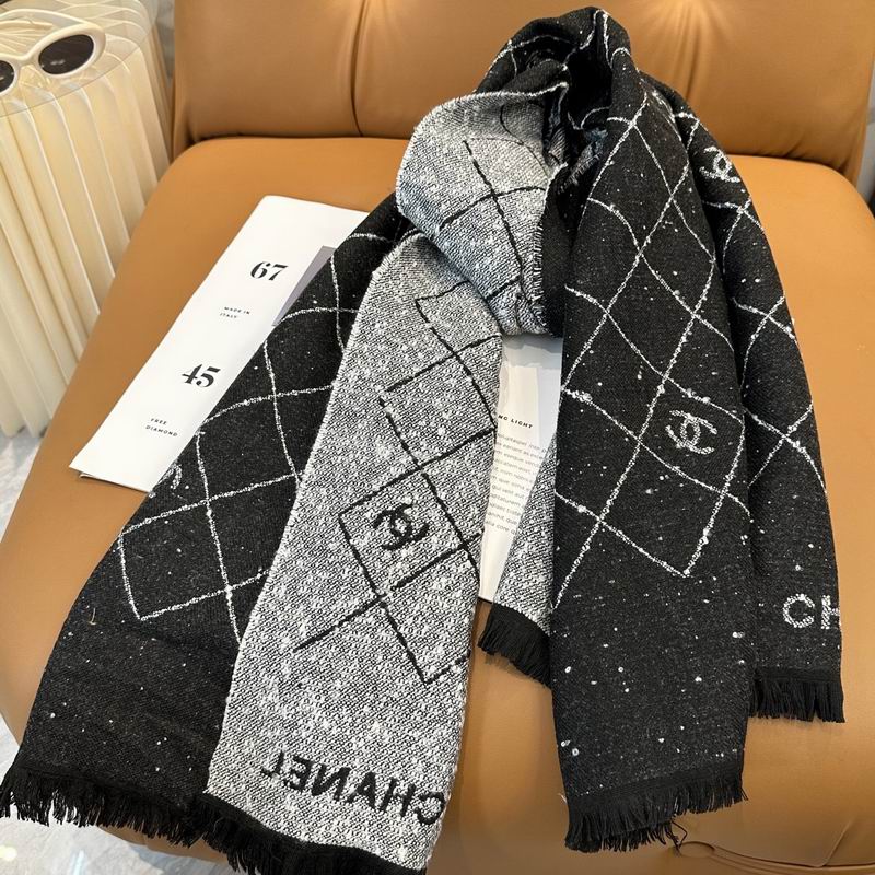 Chanel scarf 190X68cm dx (8)
