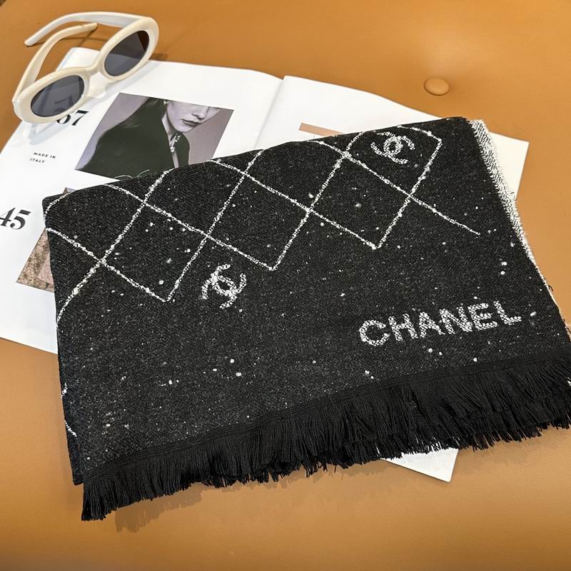 Chanel scarf 190X68cm dx (9)