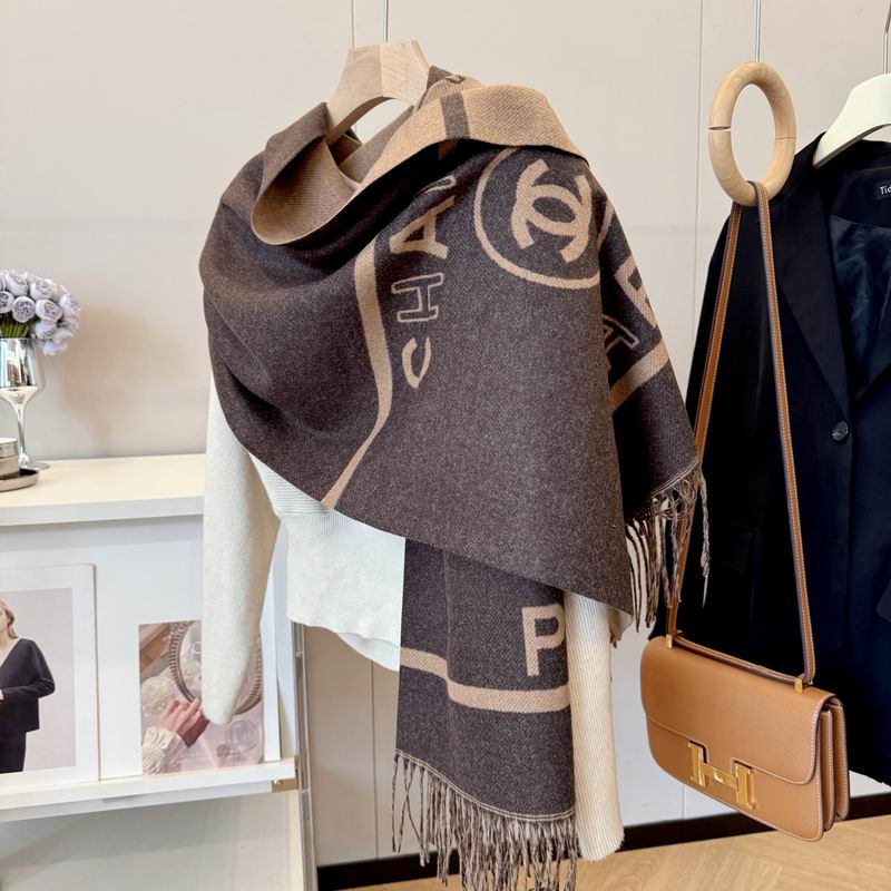Chanel scarf 65X180cm E21 (2)