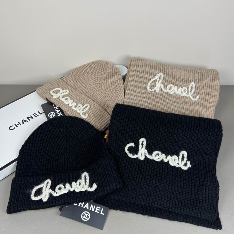 Chanel scarf hat dx (130)