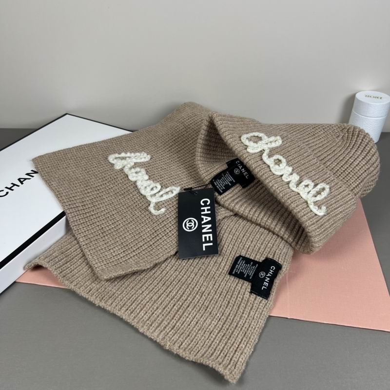 Chanel scarf hat dx (132)