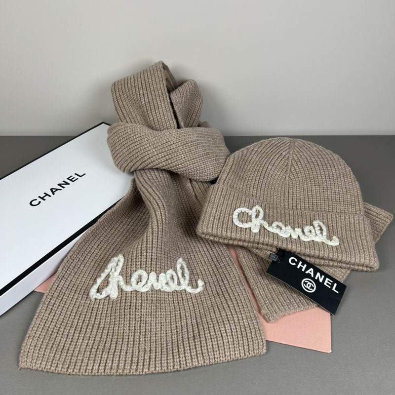 Chanel scarf hat dx (134)