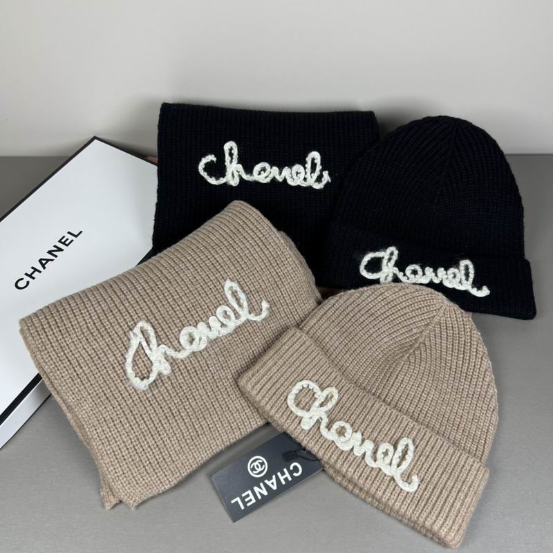 Chanel scarf hat dx (140)