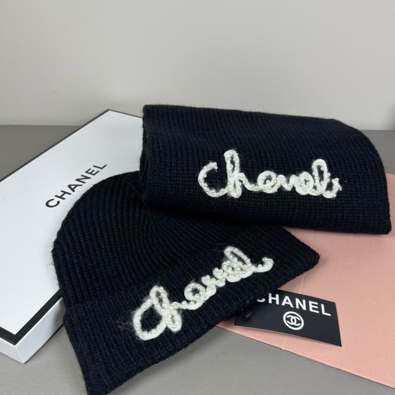 Chanel scarf hat dx (144)