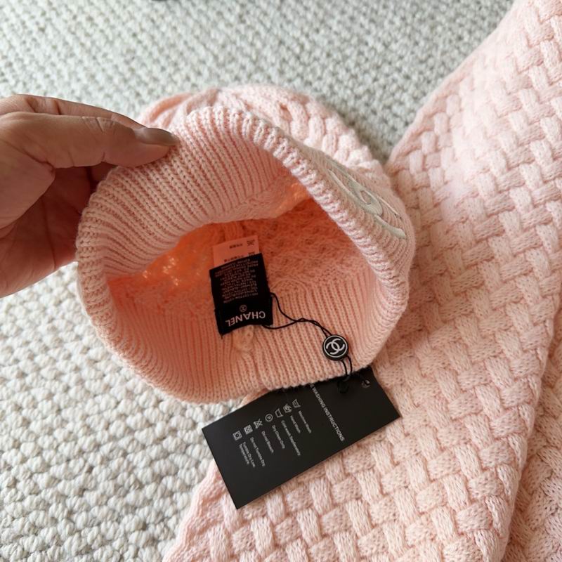 Chanel scarf hat dx (176)