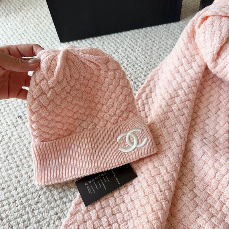 Chanel scarf hat dx (177)
