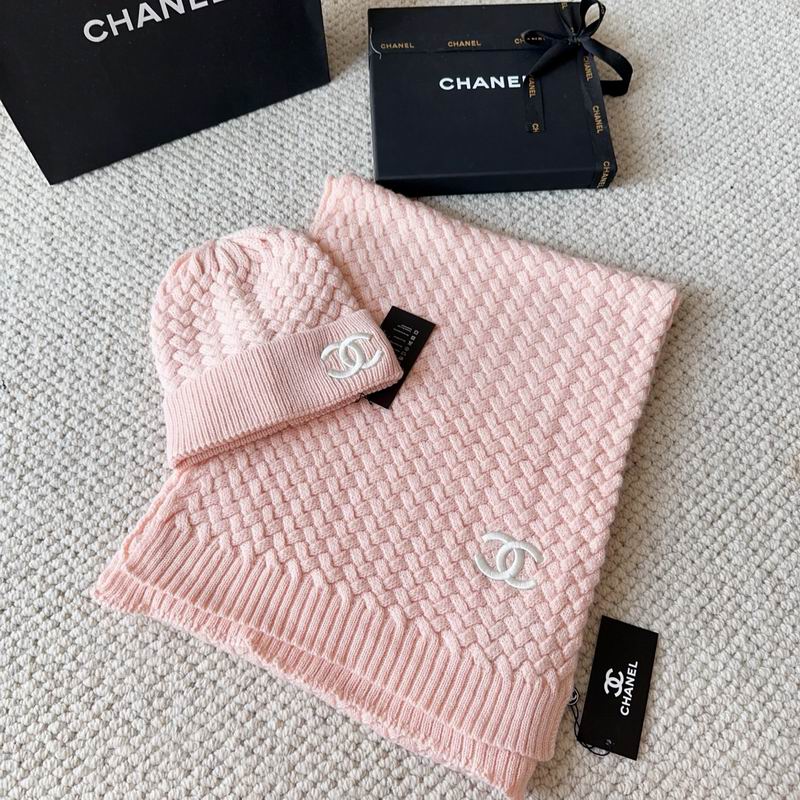 Chanel scarf hat dx (180)
