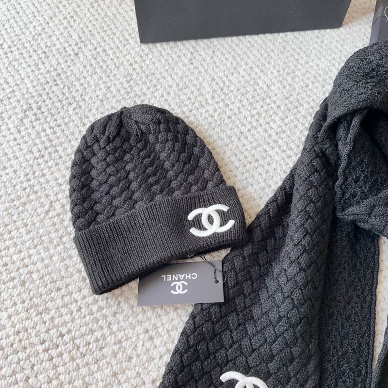 Chanel scarf hat dx (195)