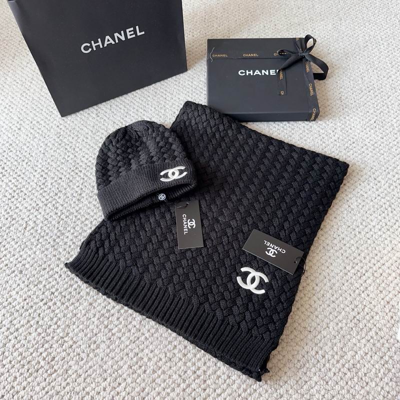 Chanel scarf hat dx (198)