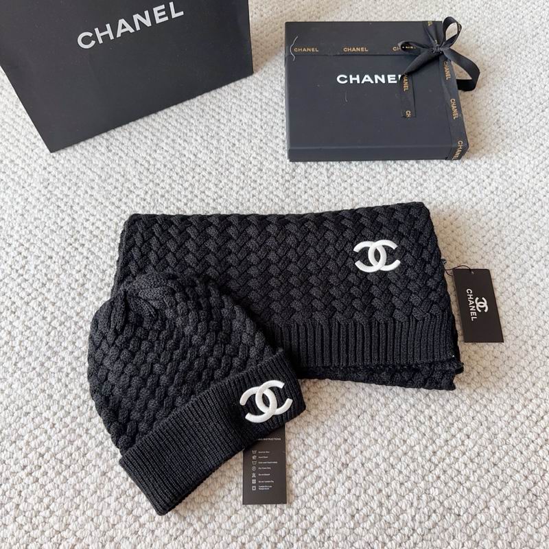 Chanel scarf hat dx (199)