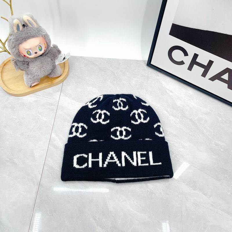 Chanel scarf hat dx (635)