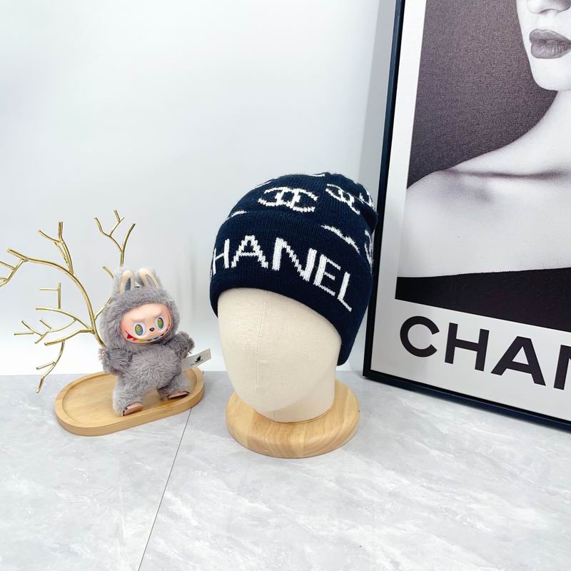 Chanel scarf hat dx (639)
