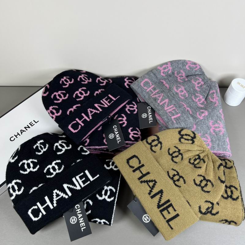 Chanel scarf hat dx (64)