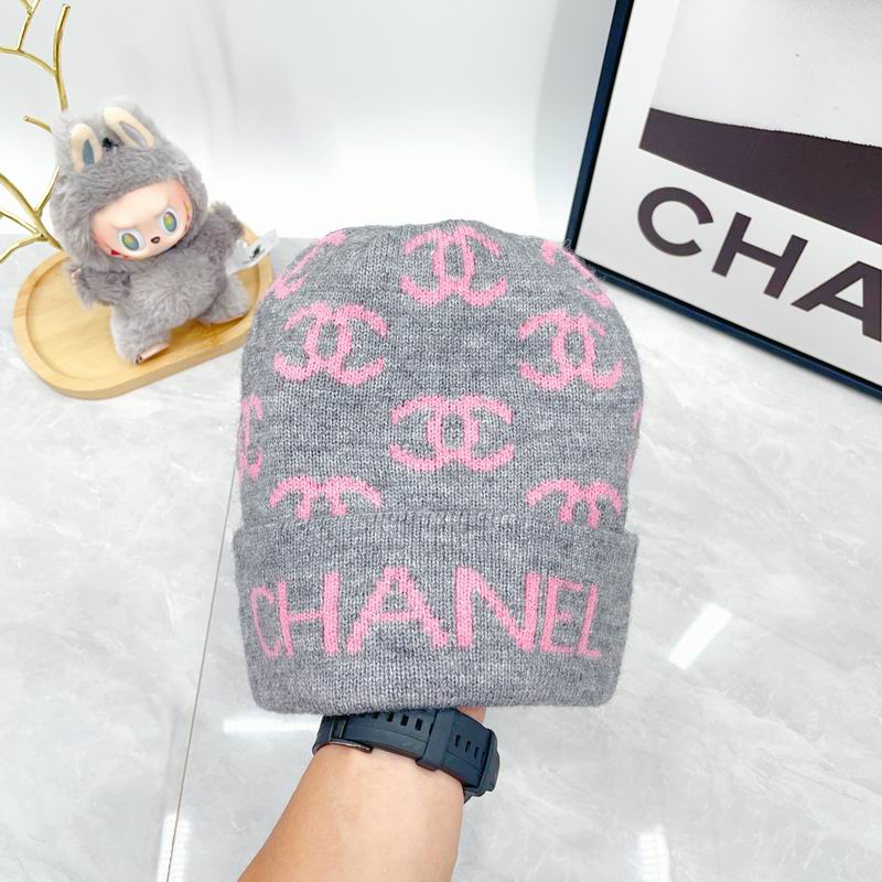 Chanel scarf hat dx (646)