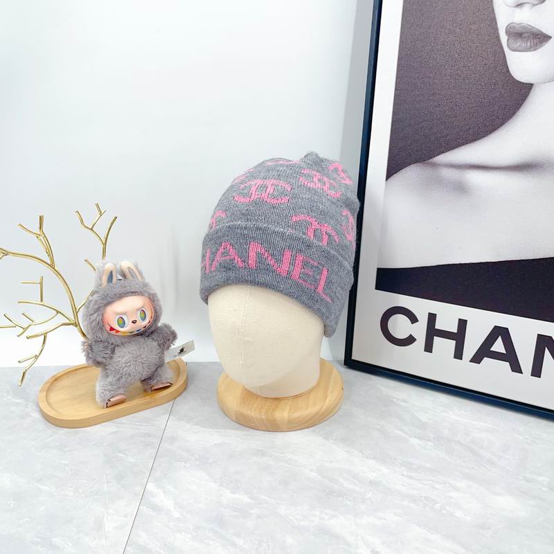 Chanel scarf hat dx (648)