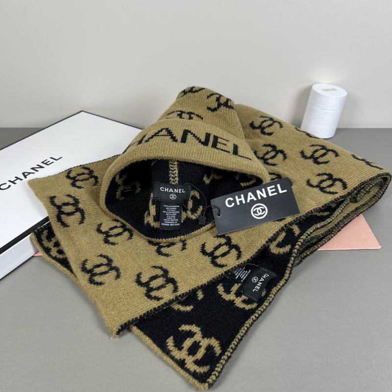 Chanel scarf hat dx (66)