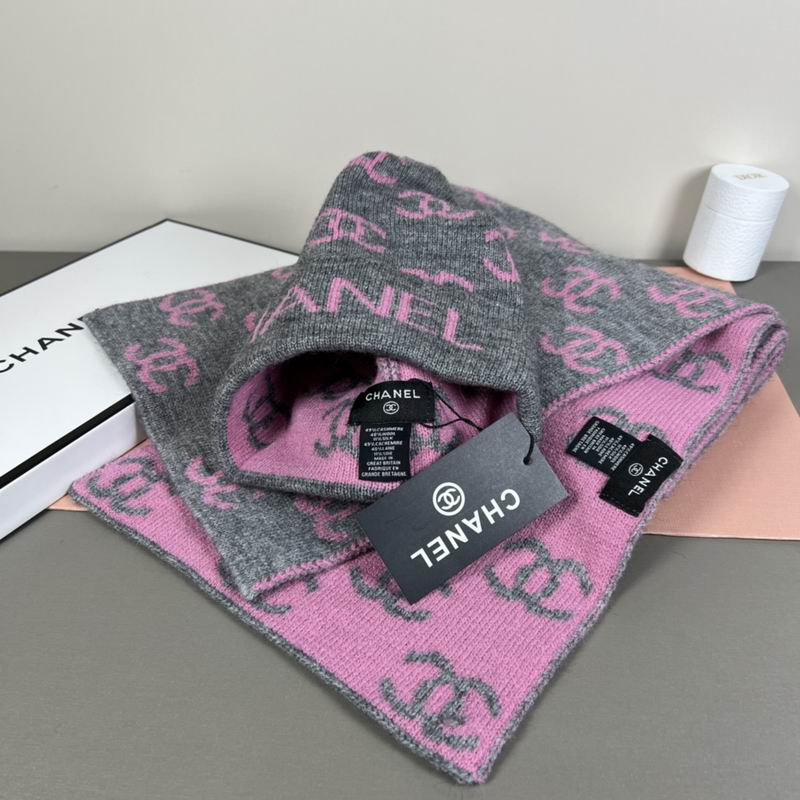 Chanel scarf hat dx (67)