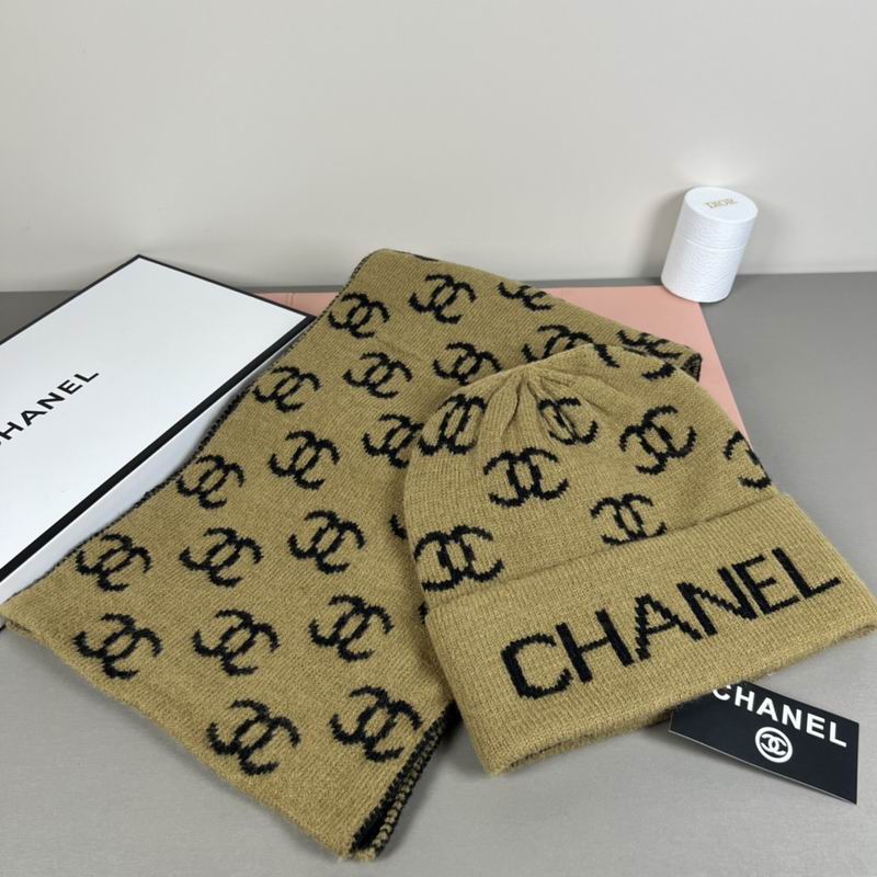 Chanel scarf hat dx (71)