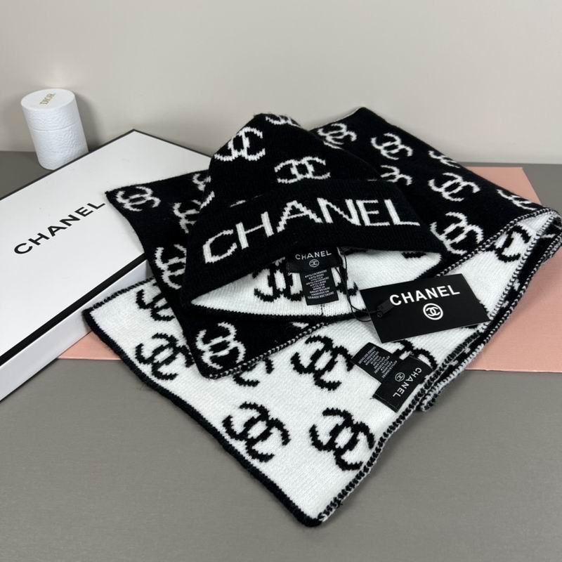 Chanel scarf hat dx (74)