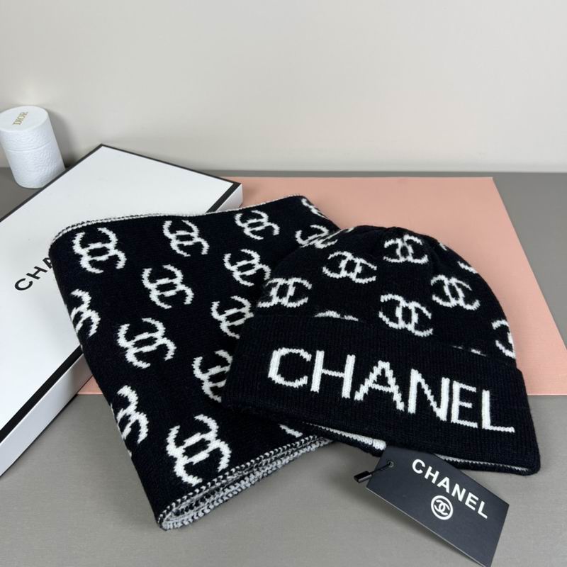 Chanel scarf hat dx (75)