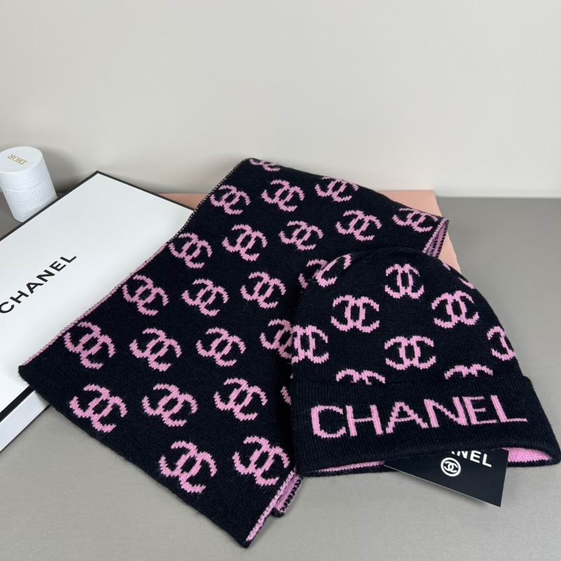 Chanel scarf hat dx (76)