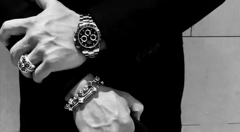 Chrome Hearts bracelet 09yxq07 (2)