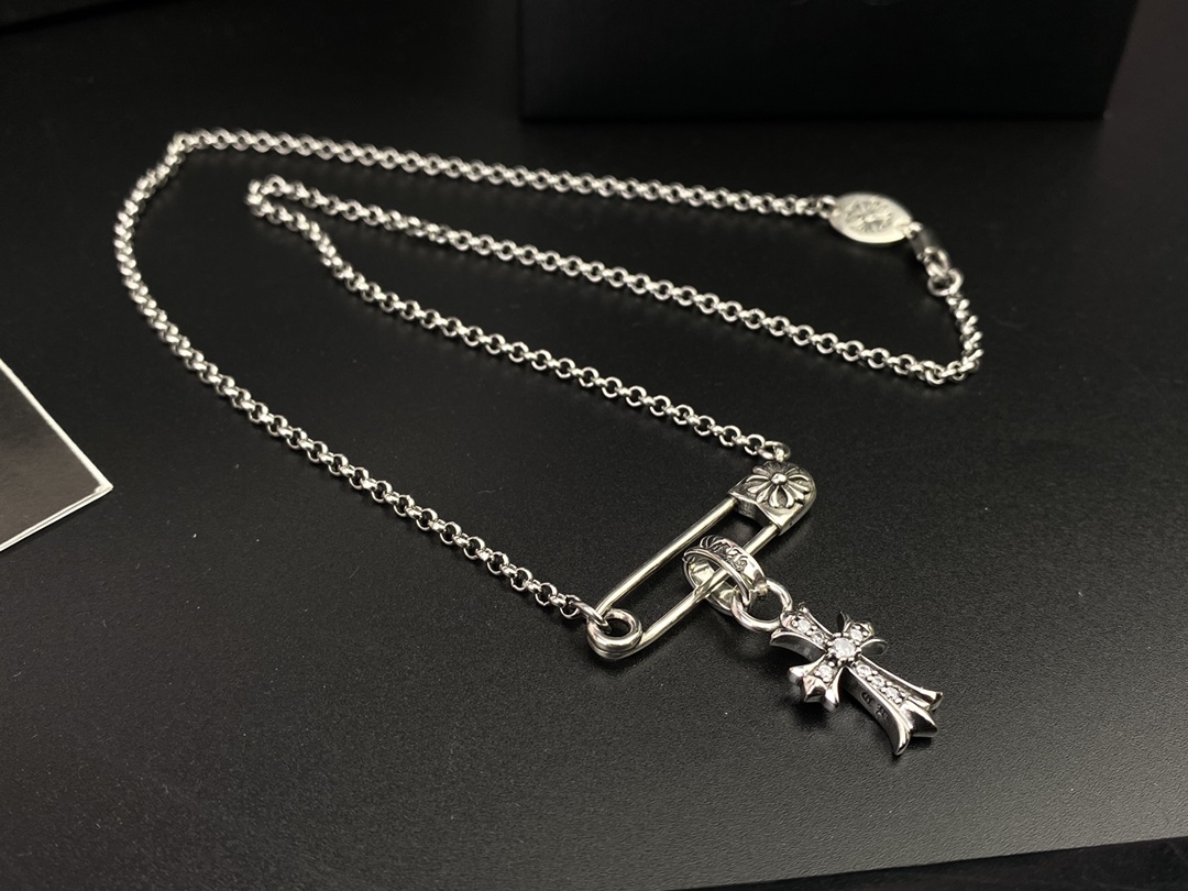 Chrome Hearts necklace 07yxq14 (7)