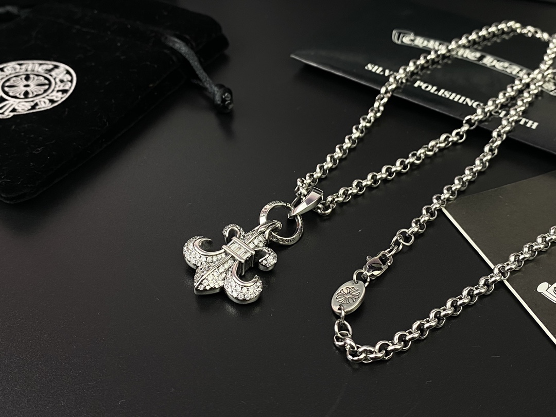 Chrome Hearts necklace 08yxq04 (3)