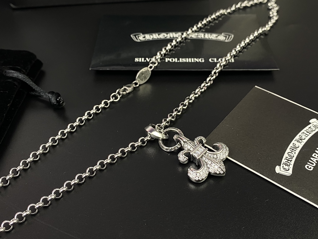 Chrome Hearts necklace 08yxq04 (7)