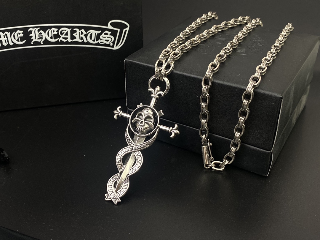 Chrome Hearts necklace 08yxq07 (1)